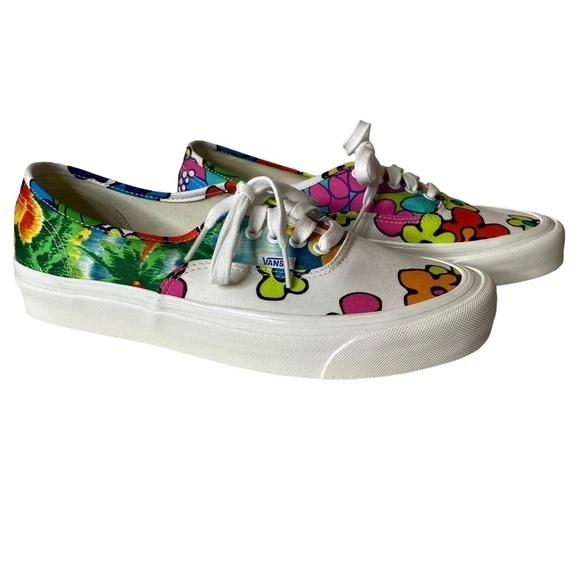 VANS ANAHEIM FACTORY AUTHENTIC 44 DX HOFFMAN FLORAL FABRIC. Size Men’s 10. - Picture 1 of 10